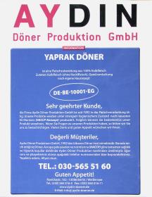 Aydin Dönerproduktion GmbH