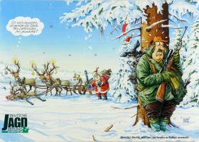 o.T. [Oh heilig´s Blechle! Jetzt han i aus Versäha da Rudolph verwischt!]