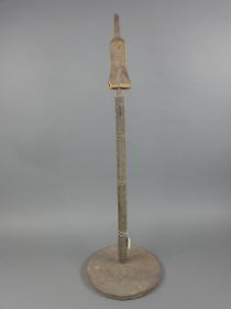 Spinnrocken (Hurka) mit Fuß