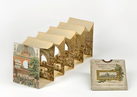 Diorama af den Nordiske industri-, landbrugs og kunstudstillung i Kiøbenhavn 1888