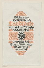 Titel zu Helene Voigt-Diederichs, Scheswig-Holsteiner Landleute