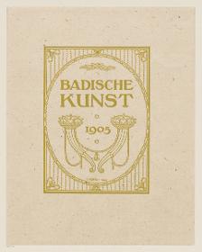 Badische Kunst 1905