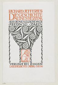 Titelblatt zu Richard Jefferies, Die Geschichte meines Herzens