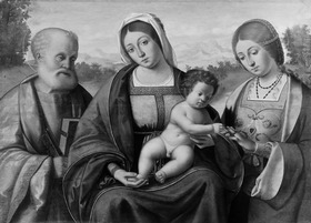 Die Verlobung der heiligen Katharina
