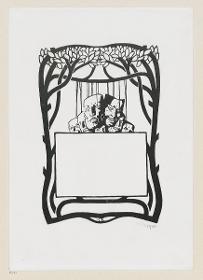 Illustration mit freiem Textfeld