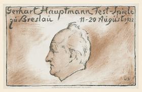 Gerhard Hauptmann Fest-Spiele zu Breslau (11.-20. August 1922)
