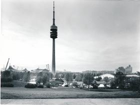 München, Eislaufzelt im Olympiapark