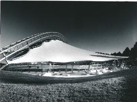 München, Eislaufzelt im Olympiapark
