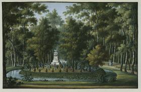 Alt-Berliner Ansichten. Luiseninsel im Tiergarten