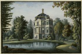 Alt-Berliner Ansichten. Teehaus im Park Charlottenburg
