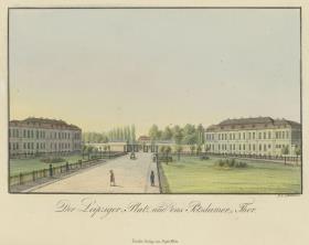 Der Leipziger Platz und das Potsdamer Tor