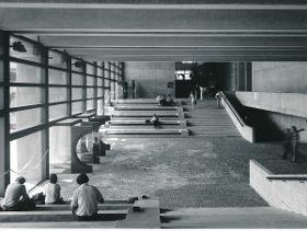 Regensburg, Universität, Audimax, Innenraum