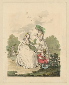 Gallery of Fashion, Fig. 69, 70: Morning Dresses