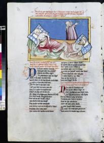Toggenburg-Bibel. Beulenpest (Zehn Plagen, die über Ägypten kommen)