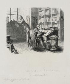 Friedrich II in der Domänenkammer von Küstrin