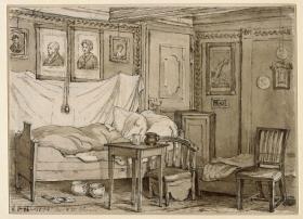 Rumohrs Schlafzimmer
