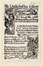 Georg Heym Umbra vitae Alle Landschaften haben