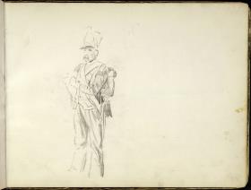 Stehender Soldat