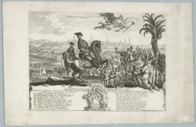Einzug Friedericus der Großen in Berlin am 30.3.1763 nach dem Frieden in Hubertusburg