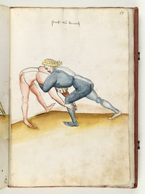 Ringkampf. Fecht- und Ringerbuch der Brüder vom Stain (nach Talhoffer)