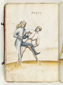 Ringkampf. Fecht- und Ringerbuch der Brüder vom Stain (nach Talhoffer)