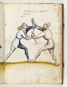 Dolchkampf. Fecht- und Ringerbuch der Brüder vom Stain (nach Talhoffer)