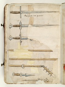 Waffen für den Gerichtskampf. Fecht- und Ringerbuch der Brüder vom Stain (nach Talhoffer)
