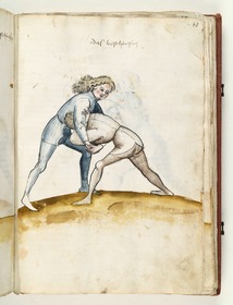 Ringkampf. Fecht- und Ringerbuch der Brüder vom Stain (nach Talhoffer)