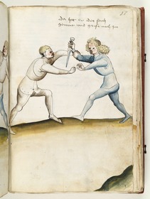 Dolchkampf. Stich und Paraden. Fecht- und Ringerbuch der Brüder vom Stain (nach Talhoffer)