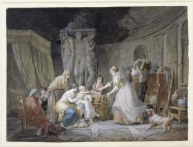 Der Besuch bei der Amme (La visite à la Nourrice)