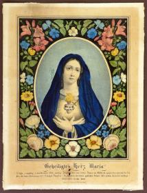 Geheiligtes Herz Maria.