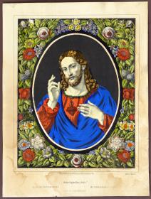Geheiligtes Herz Jesu. Le sacré coeur de Jesus.