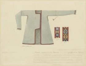 Persisch-sassanidischer Mantel, Ägypten, 6. Jh. n. Chr.