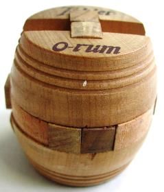 Holzfaß Geduldsspiel "Tobler-o-rum"