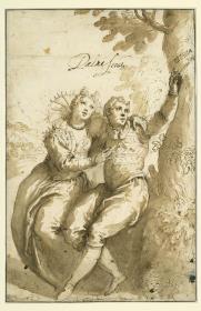 Liebespaar (Angelica und Medoro)