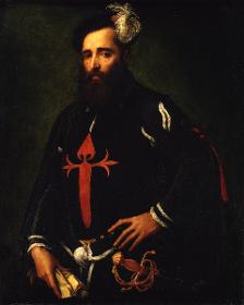 Bildnis eines Edelmanns in der Rittertracht des Santiago-Ordens