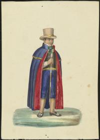 Trachten aus Ecuador: Bürgermeister