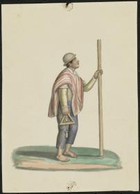Trachten aus Ecuador: Maurer