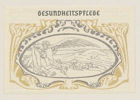 Gesundheitspflege. Aus: Amtlicher Katalog des Deutschen Reiches. Weltausstellung in Paris 1900