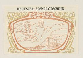 Deutsche Elektrotechnik. Aus: Amtlicher Katalog des Deutschen Reiches. Weltausstellung in Paris 1900