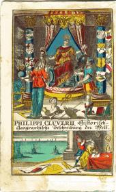 Titelblatt Philippe Cluver, historisch-geographische Beschreibung der Welt.