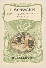 L. Schwann Graphische Kunstanstalt Düsseldorf (Kalender für 1896)