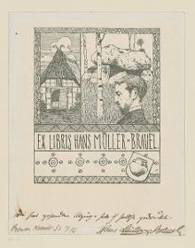 Exlibris Hans Müller Brauel
