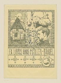 Exlibris Hans Müller Brauel