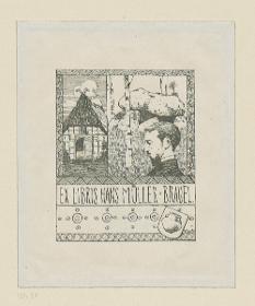 Exlibris Hans Müller Brauel