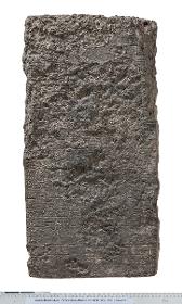 Bleitafel mit Bauinschrift des assyrischen Königs Tukulti-Ninurta I.