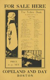 For sale here the Yellow Book Contents of Vol. V April 1895