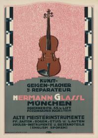 Kunst-Geigen-Macher  und Reparateur Hermann Glassl München