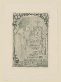 Exlibris Adele Wolde