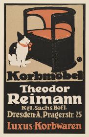 Korbmöbel Theodor Reimann Dresden
